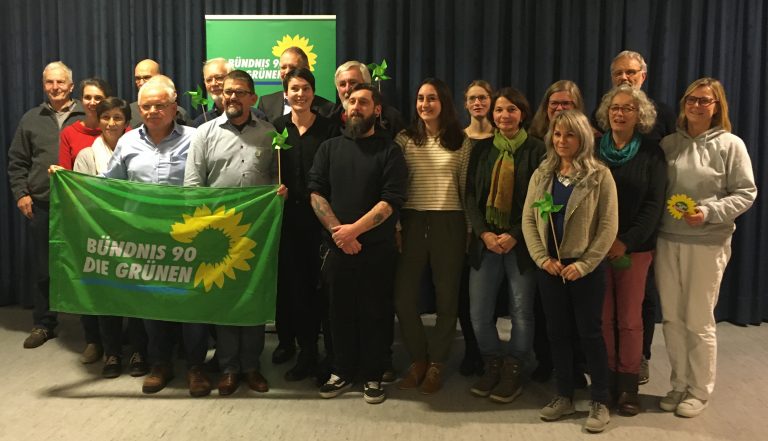 Wahl der Grünen Stadtratskandidaten*innen und des Grünen Bürgermeisterkandidates für die Kommunalwahl in Schrobenhausen